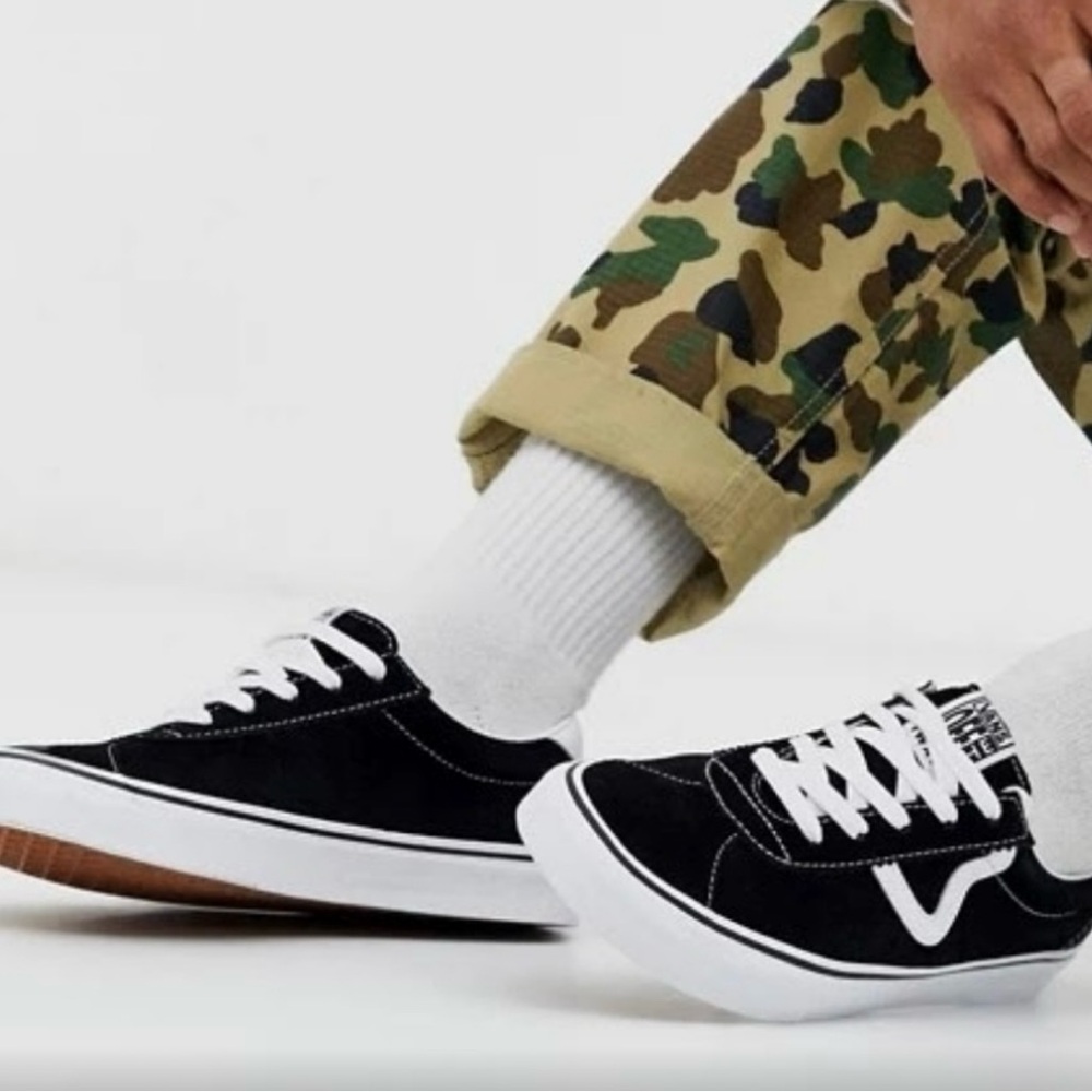 Vans Black and White Women's Sneakers